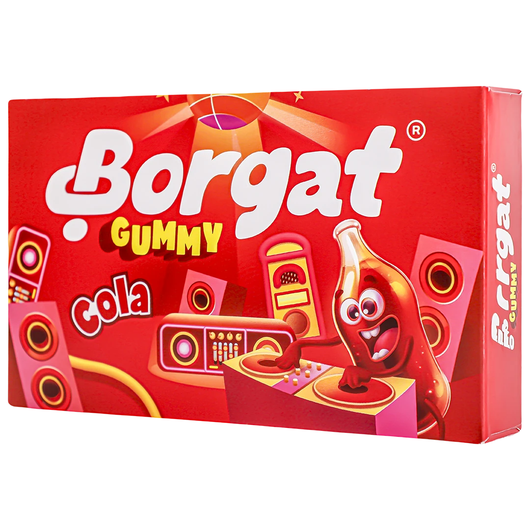 Borgat Gummy Cola 80 gm Theater Box