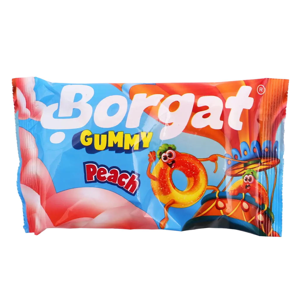 Borgat Jelly Candy Peach Rings Sachets 36 gm - view 1