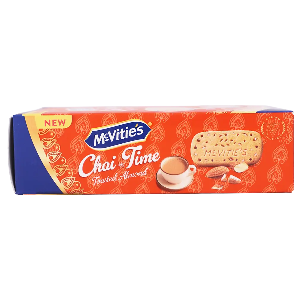 Mcvities Biscuits Chai Time Almond 100 gm  - view 3