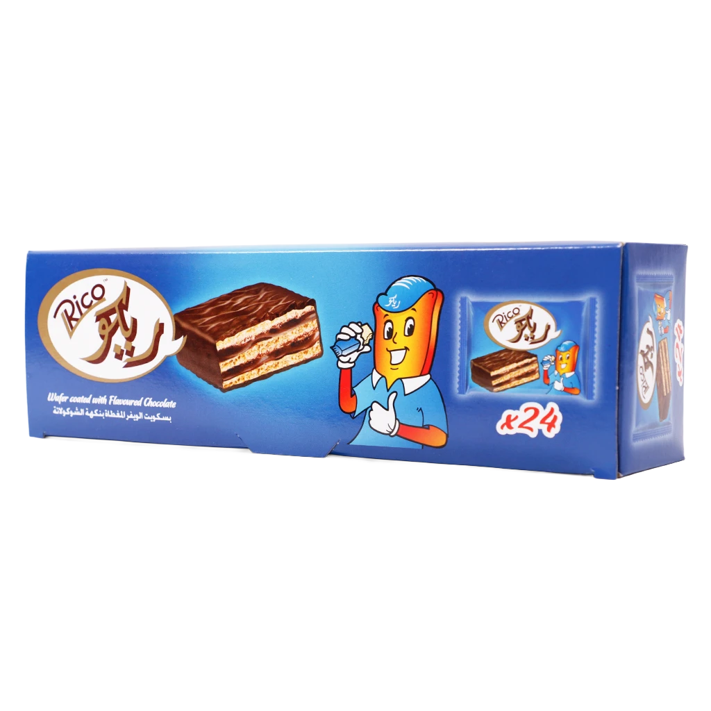 Rico Wafer with Coated Milk Chocolate 24 pcs 11.5 gm
