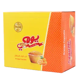 يومى كب كيك برتقال 12 حبة 30 جم
