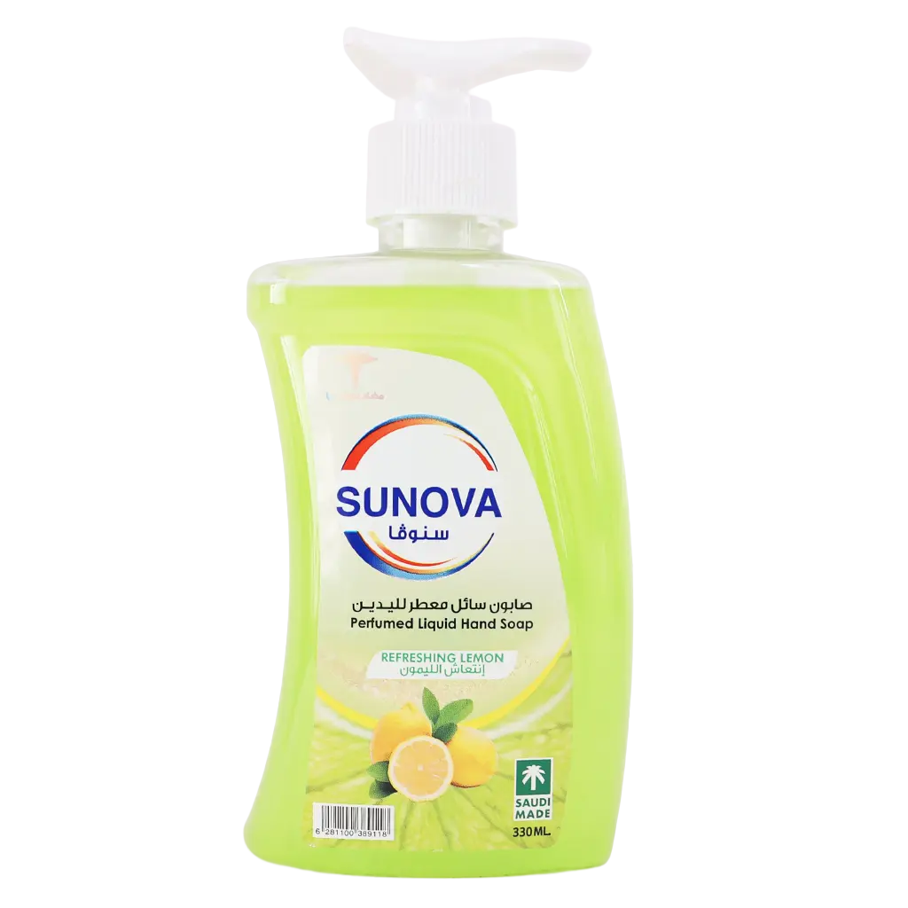 Sunova Liquid Hand Soap Refreshing Lemon 330 ml - view 1