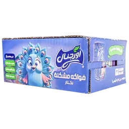 اورجنال نكتار فواكة مشكلة 18 حبة 125 مل
