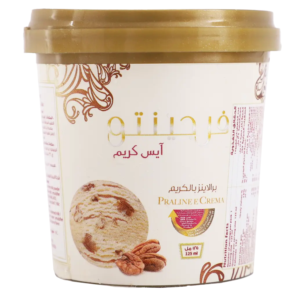 Fregento Ice Cream Pralines & Cream 125 ml - view 1