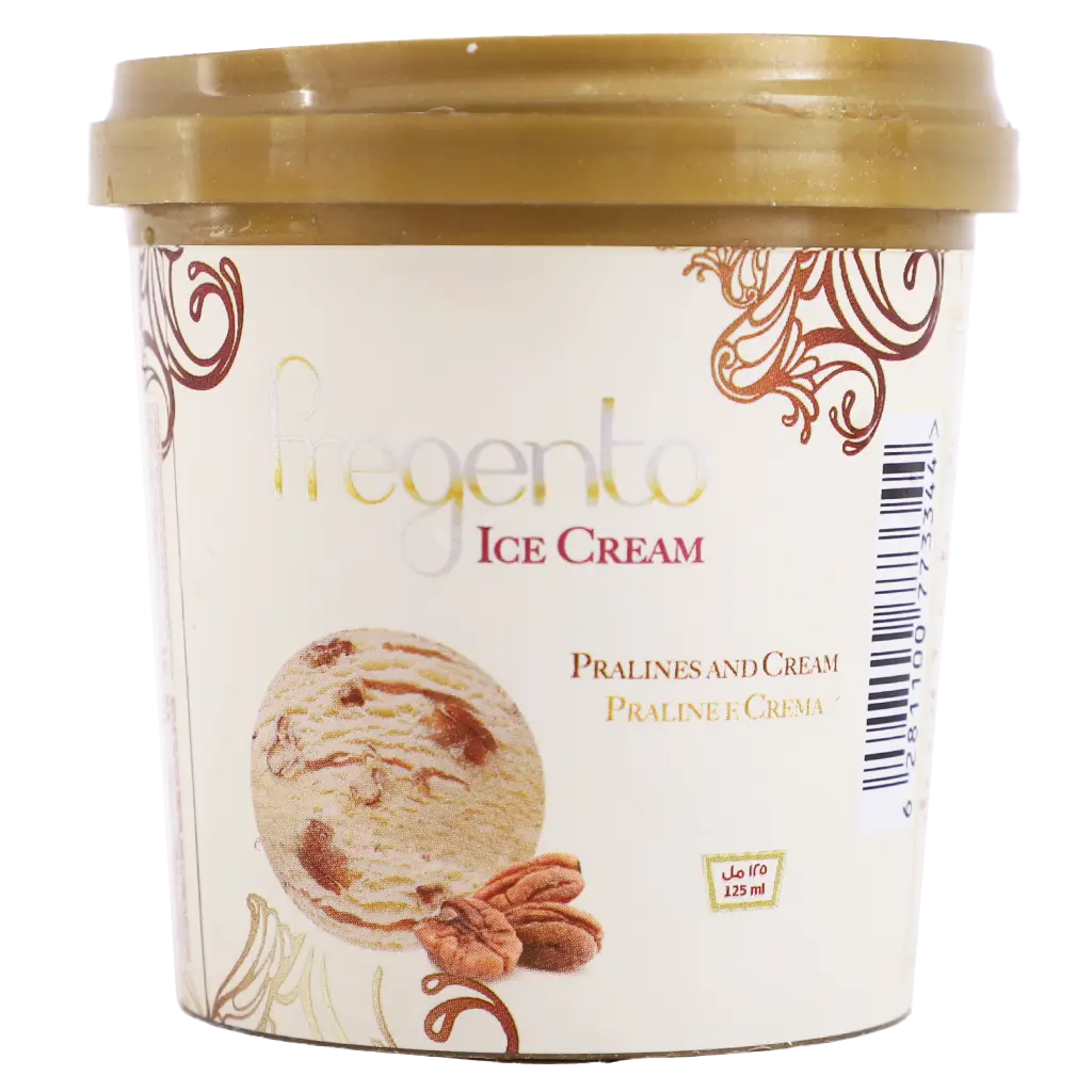 Fregento Ice Cream Pralines & Cream 125 ml - view 2