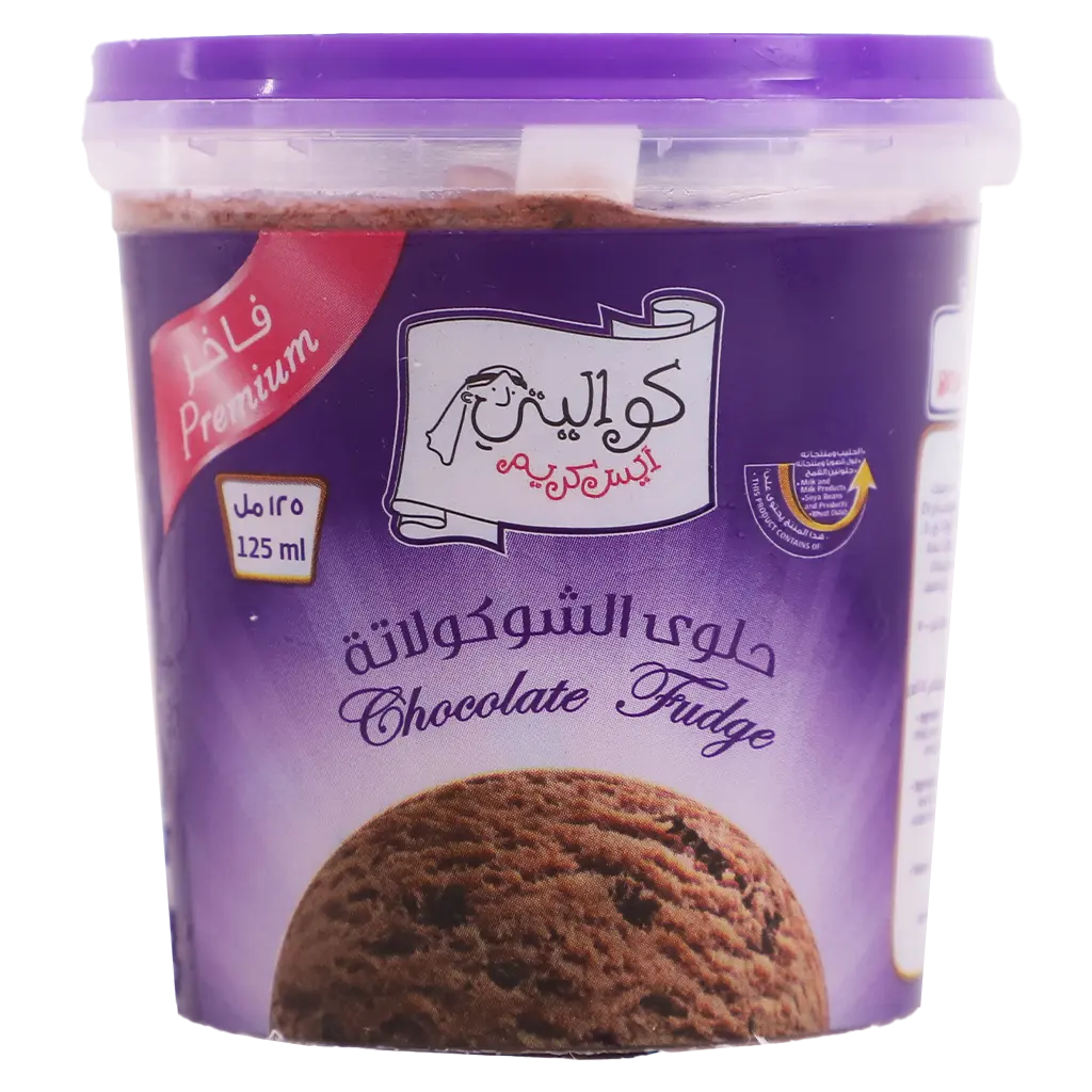Kwality Ice Cream Chocolate Fudge Premium 125 ml - view 1