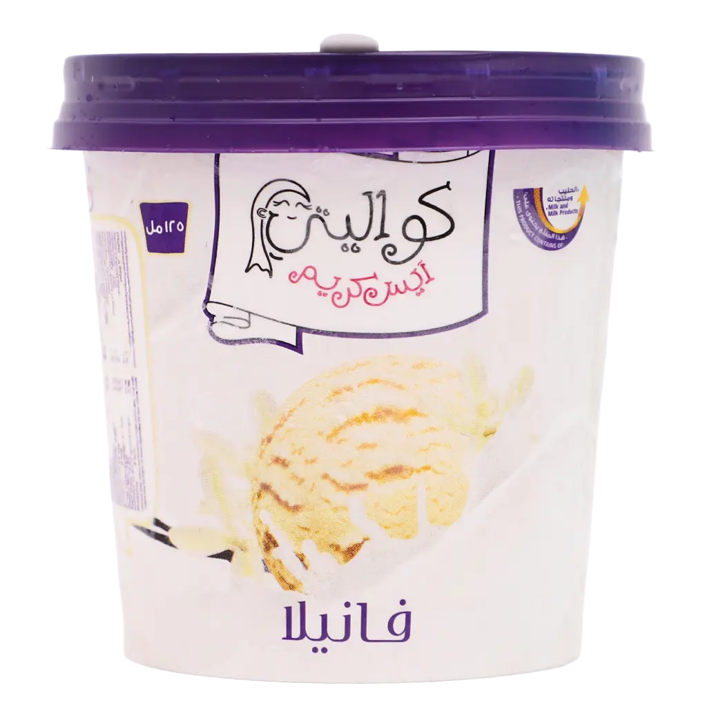 Kwality Ice Cream Vanilla Cup 125 ml  - view 1