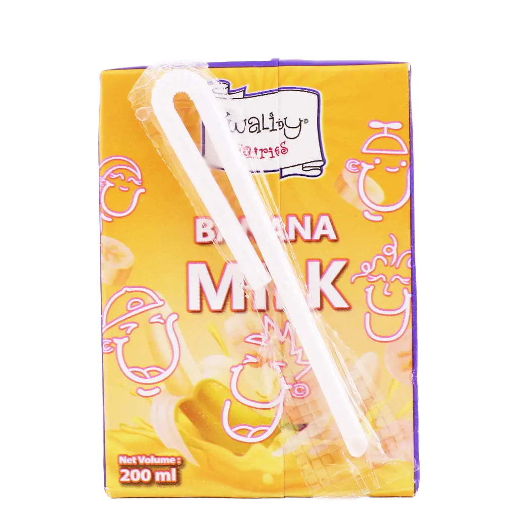 Kwality Banana Flavoured Milk 200 ml  - view 3