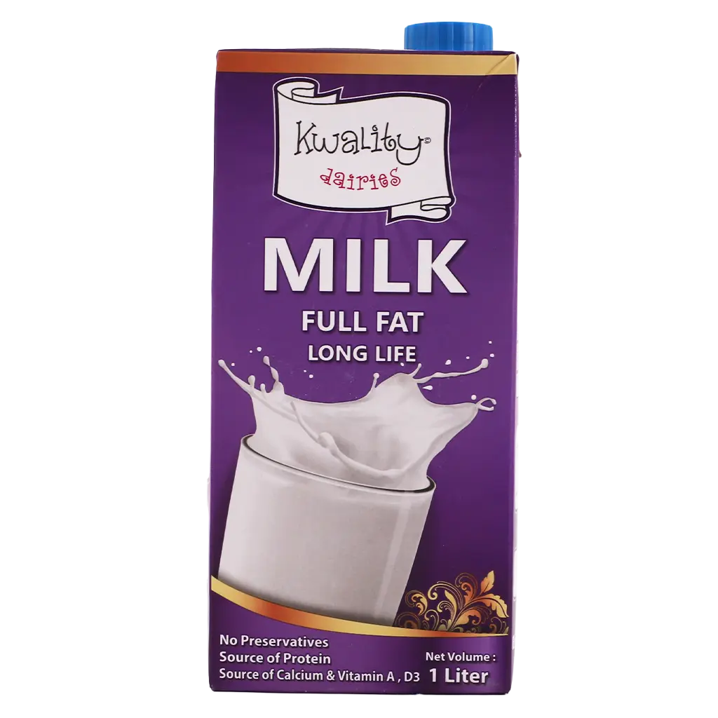 Kwality Long Life Full Fat Milk 1 L - view 3