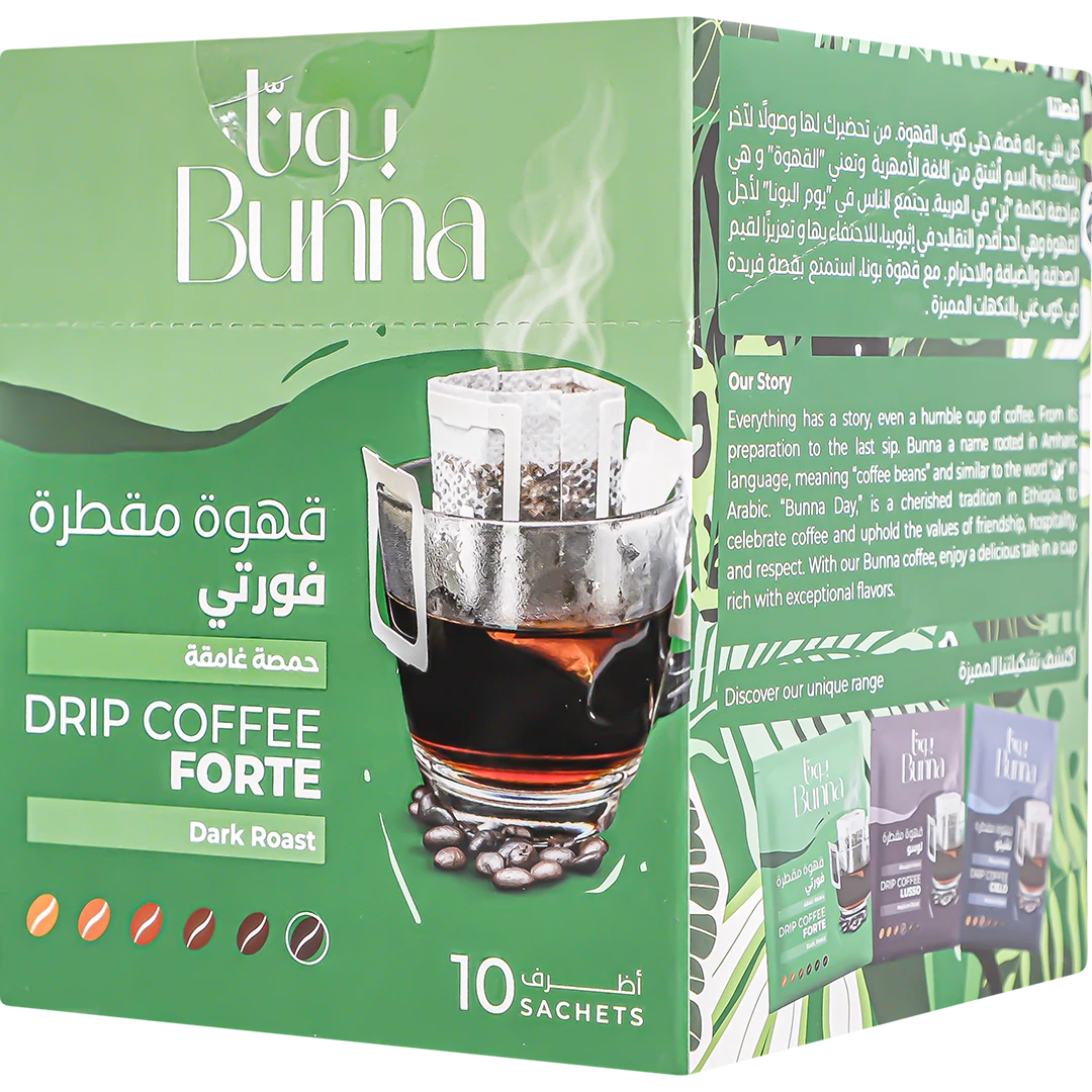 Bunna Forte Drip Coffee 10 Envelop