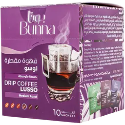 Bunna Lusso Drip Coffee 10 Envelop