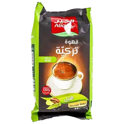 AlKhair Turkish Coffee Medium Roast Cardamom 200 gm