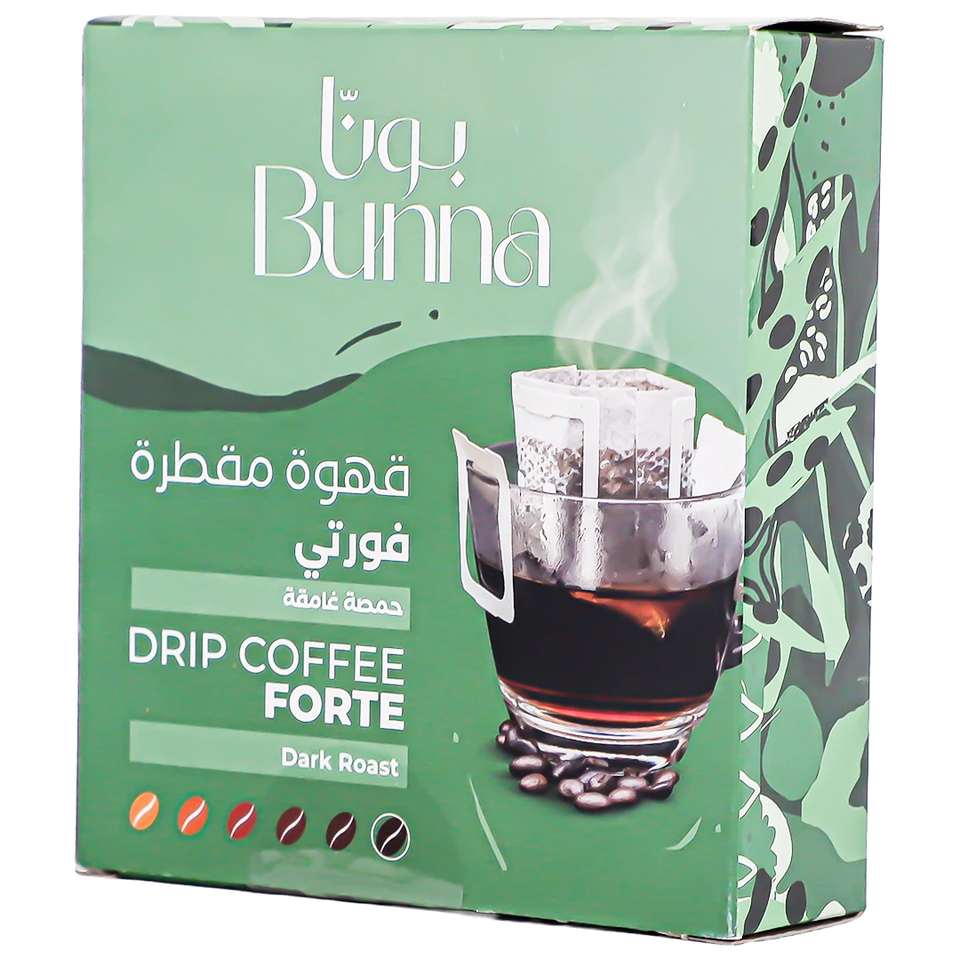 Bunna Forte Drip Coffee  3 sachets 10 gm