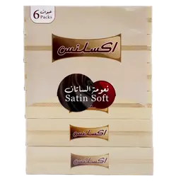 Excellence Facial Tissue 80 Sheets Pack of 6 PCs