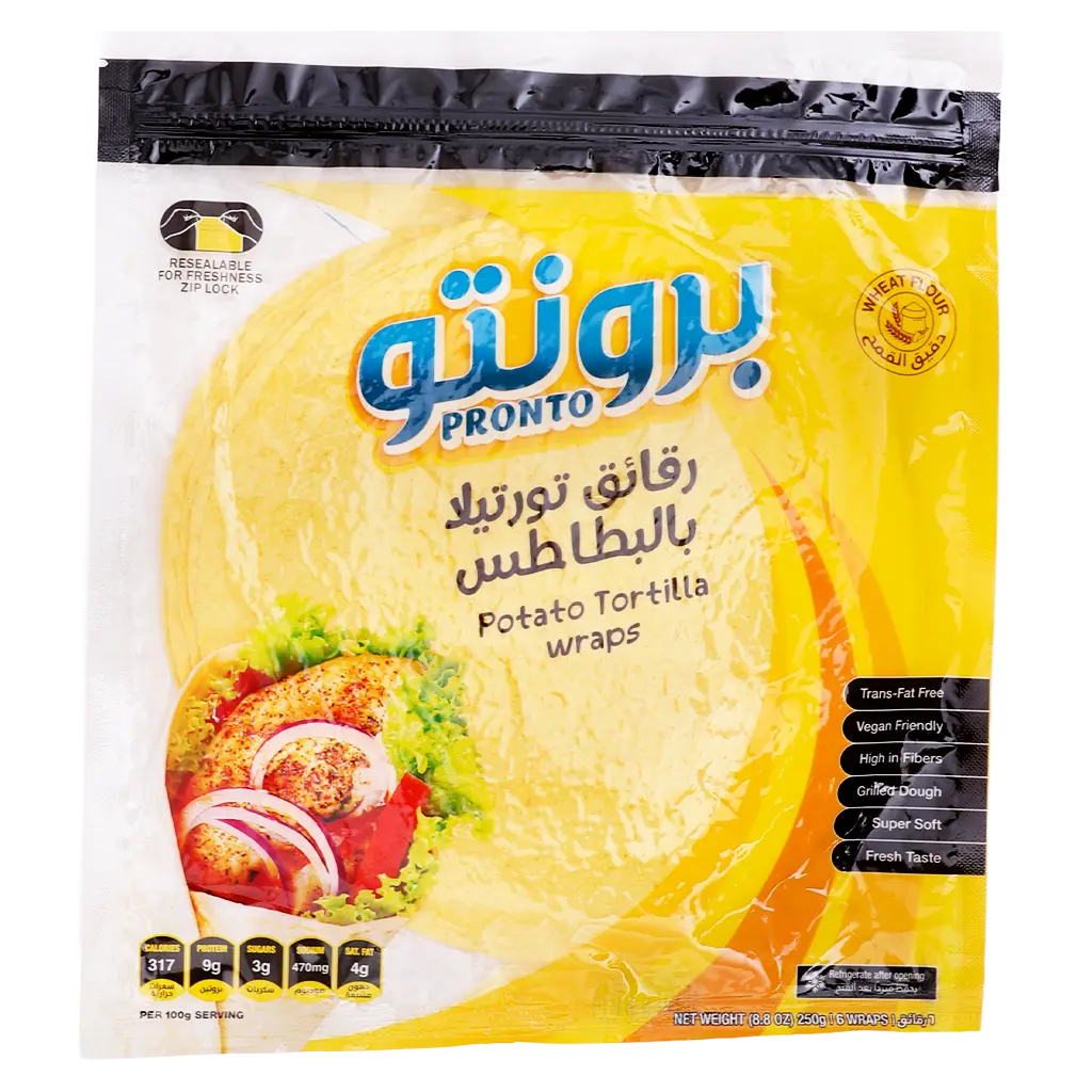 Pronto Tortilla Warp Potato  250 gm - view 2