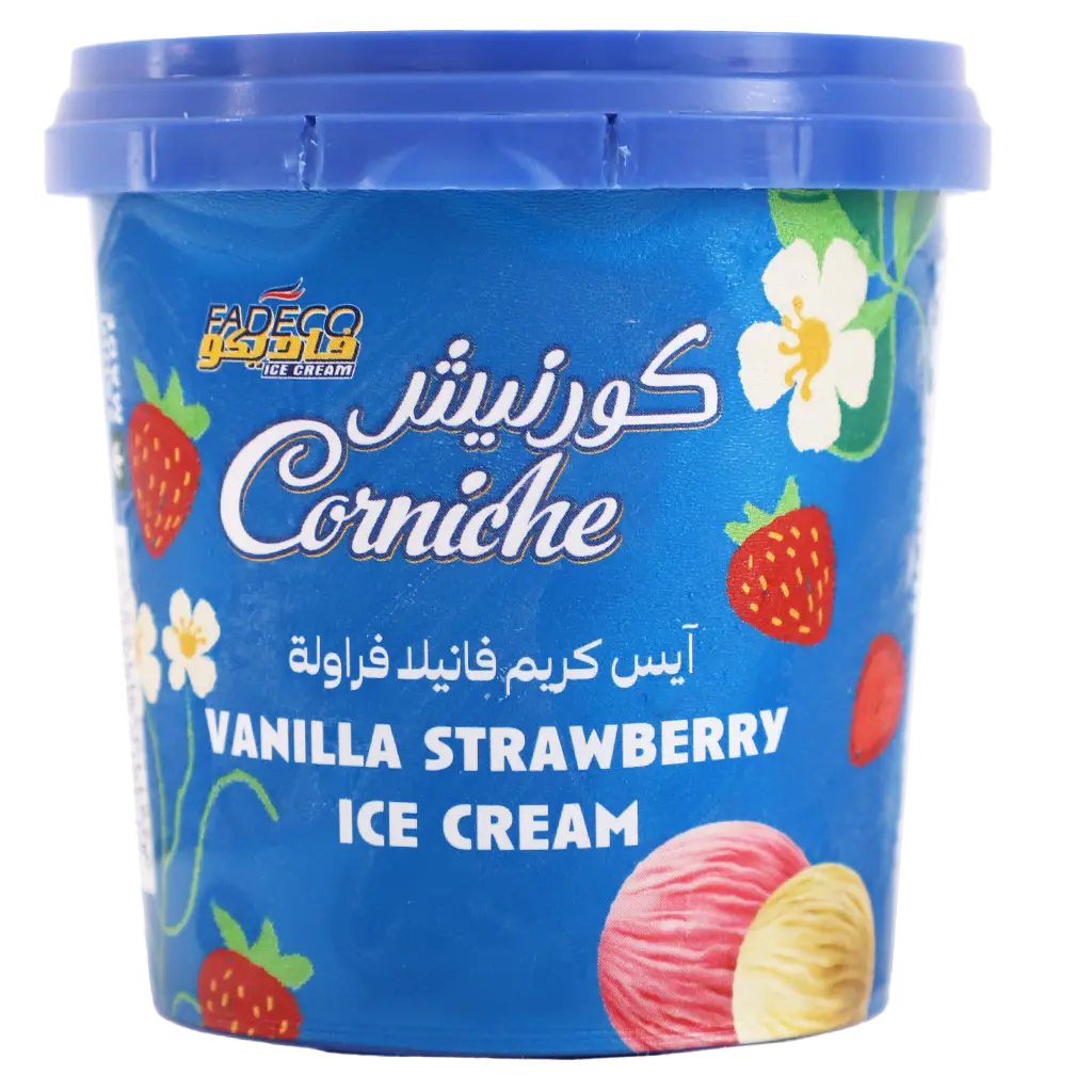 Fadeco  Ice Cream Vanilla And Strawberry Cup 125 ml - view 2