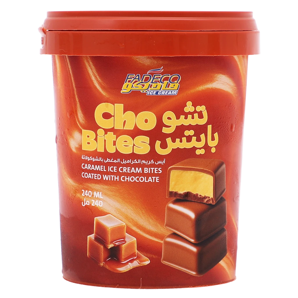 Fadeco ice cream Cho Bites caramel 240 ml 