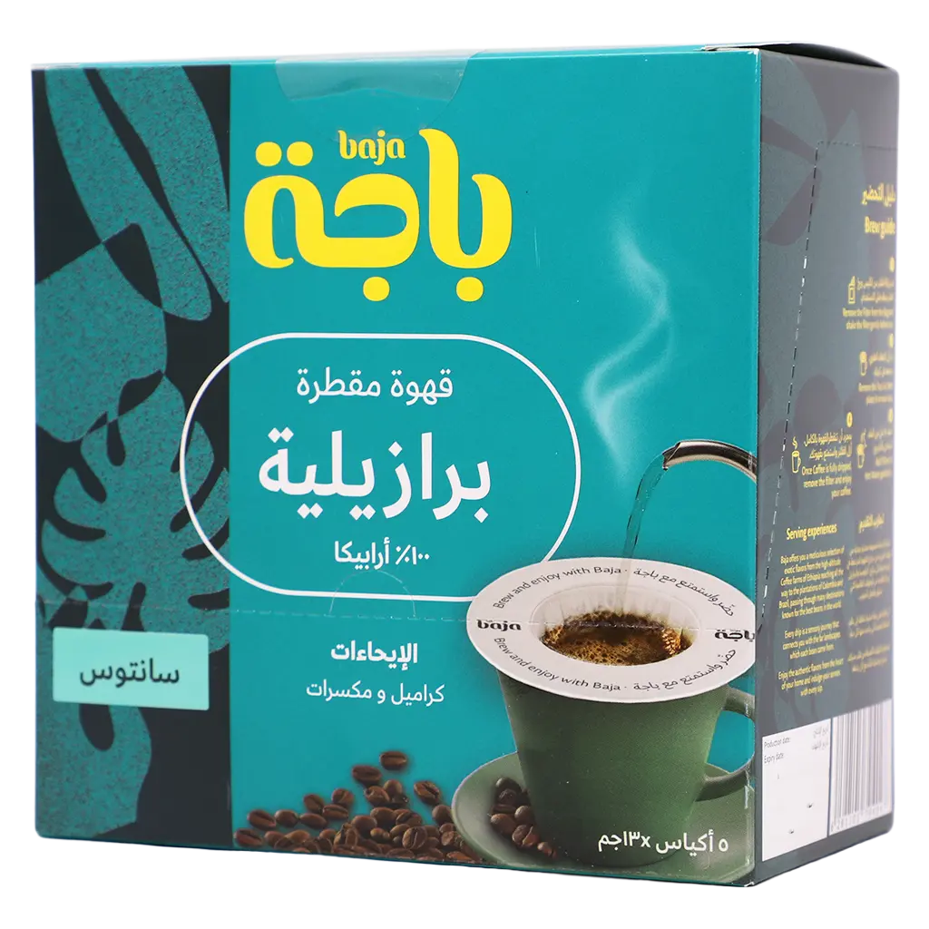Baja Santos Drip Coffee Brazil 5 Sachets 13 gm - view 1