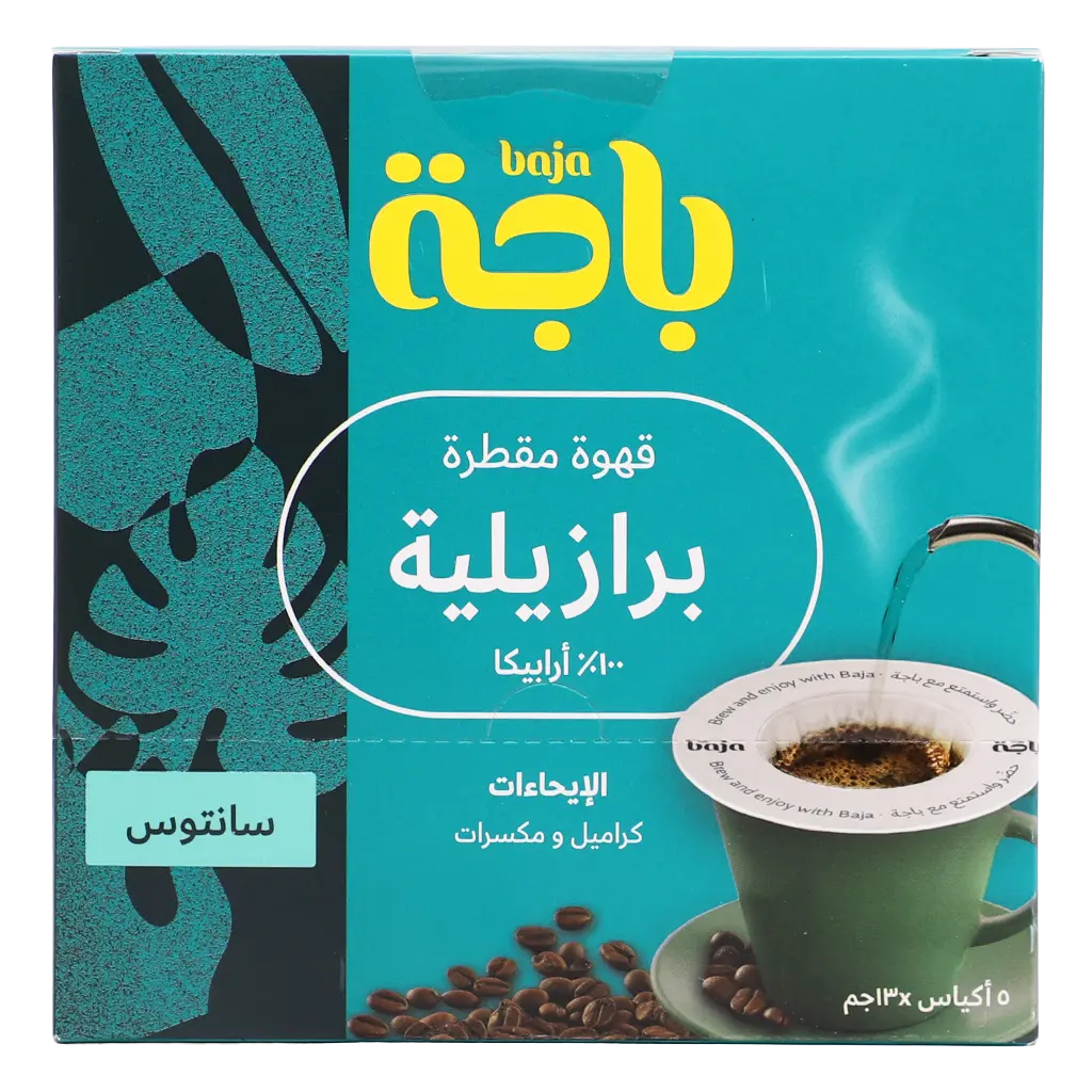 Baja Santos Drip Coffee Brazil 5 Sachets 13 gm - view 2