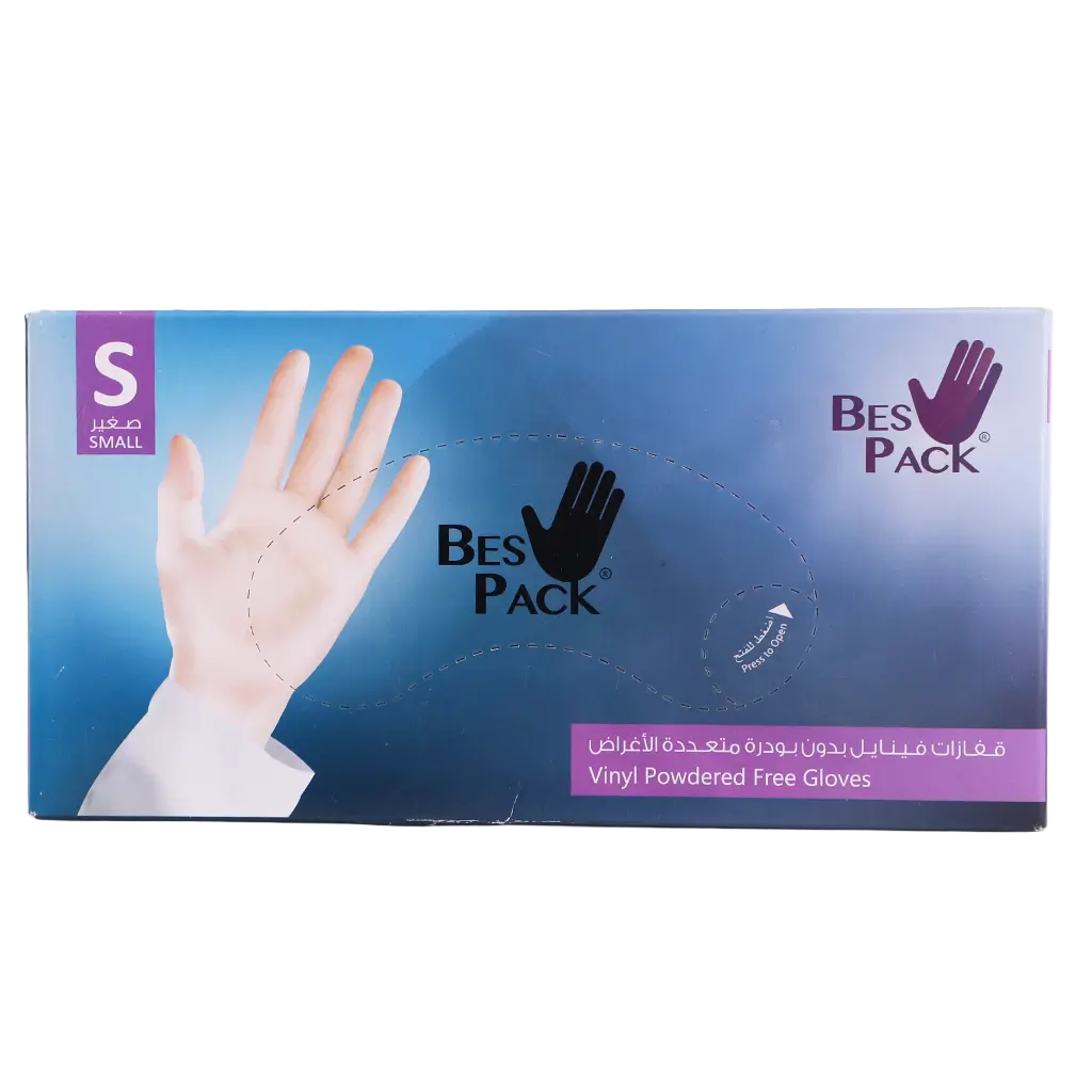 Bes Pack vinyl Gloves S - view 2