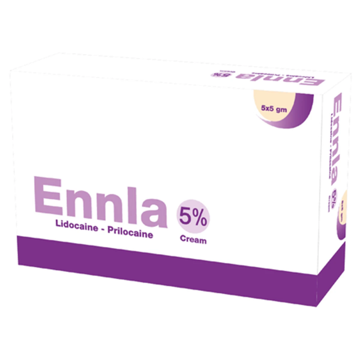 Ennla 5% Cream 5 pcs 5 Gm