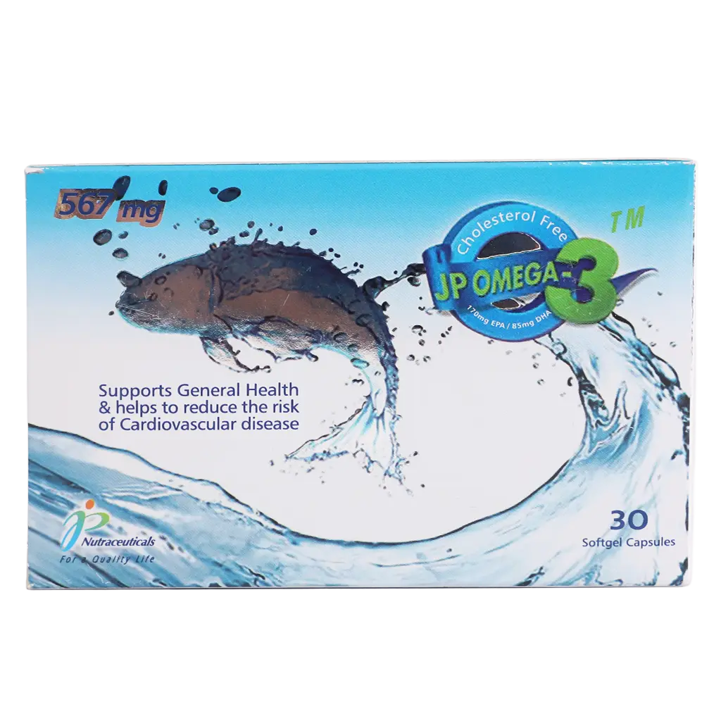 Jp Omega 3 - 567 Mg 30 Capsules - view 3