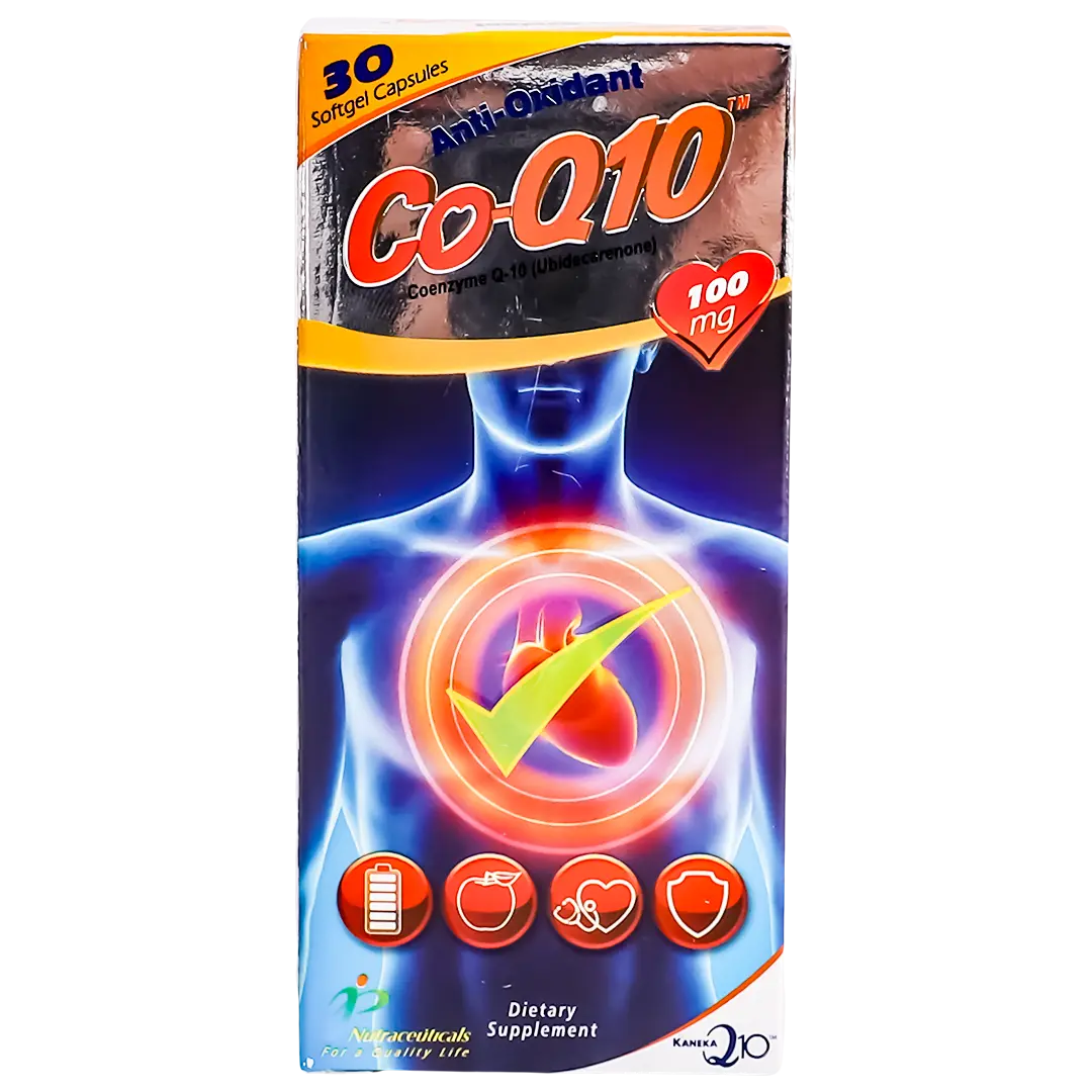 Co-Q10 100 mg 30 Capsules - view 3