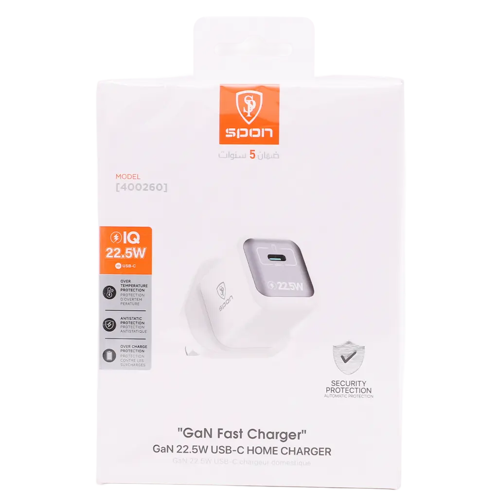 Spon Fast Charger Pd Port 22.5 W  White  - view 3