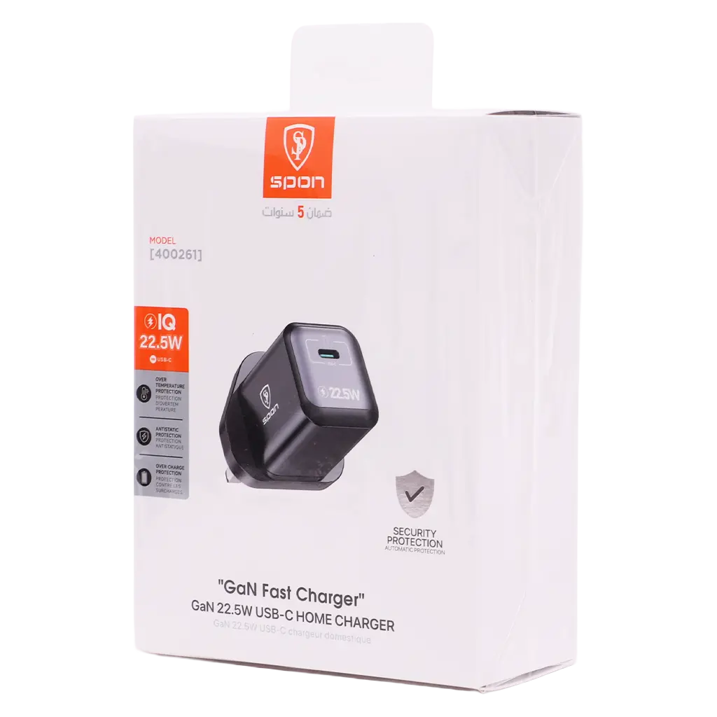 Spon Fast Charger Pd Port 22.5 W  Black - view 2