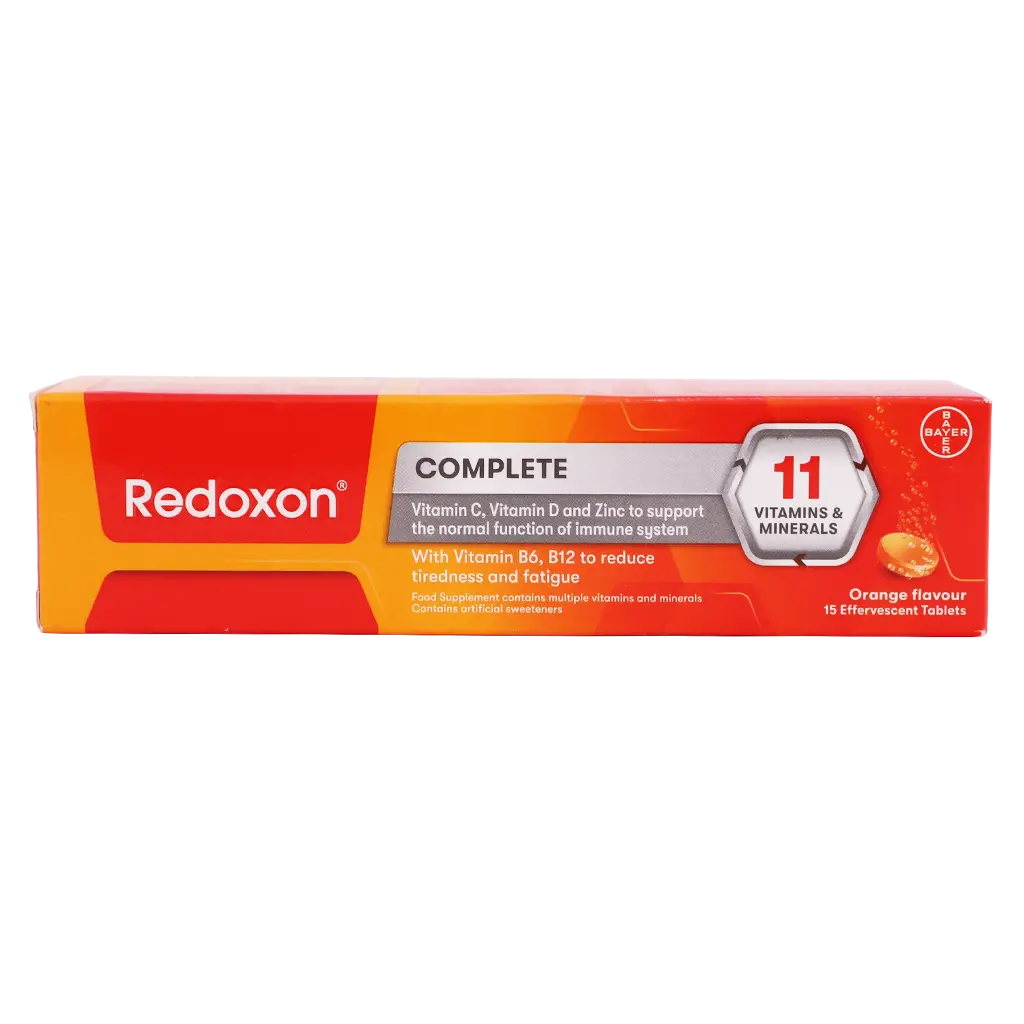 Redoxon Immune complete 15 effervescent with orange flavour  Tablet  - view 3