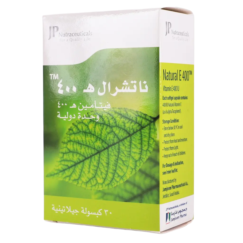 Jp Natural Vitamin E 400 Iu 30 Cap - view 1