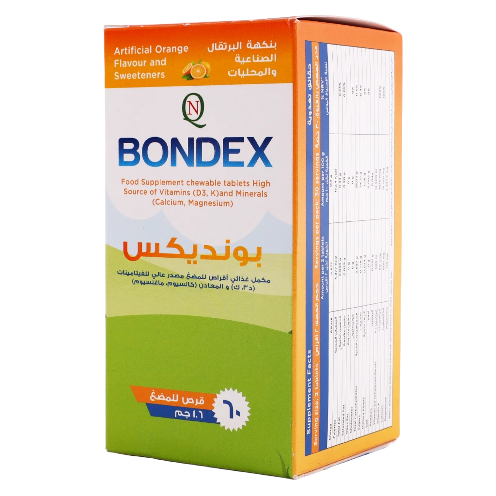 Bondex Bone Health  60 Chewable Tablets