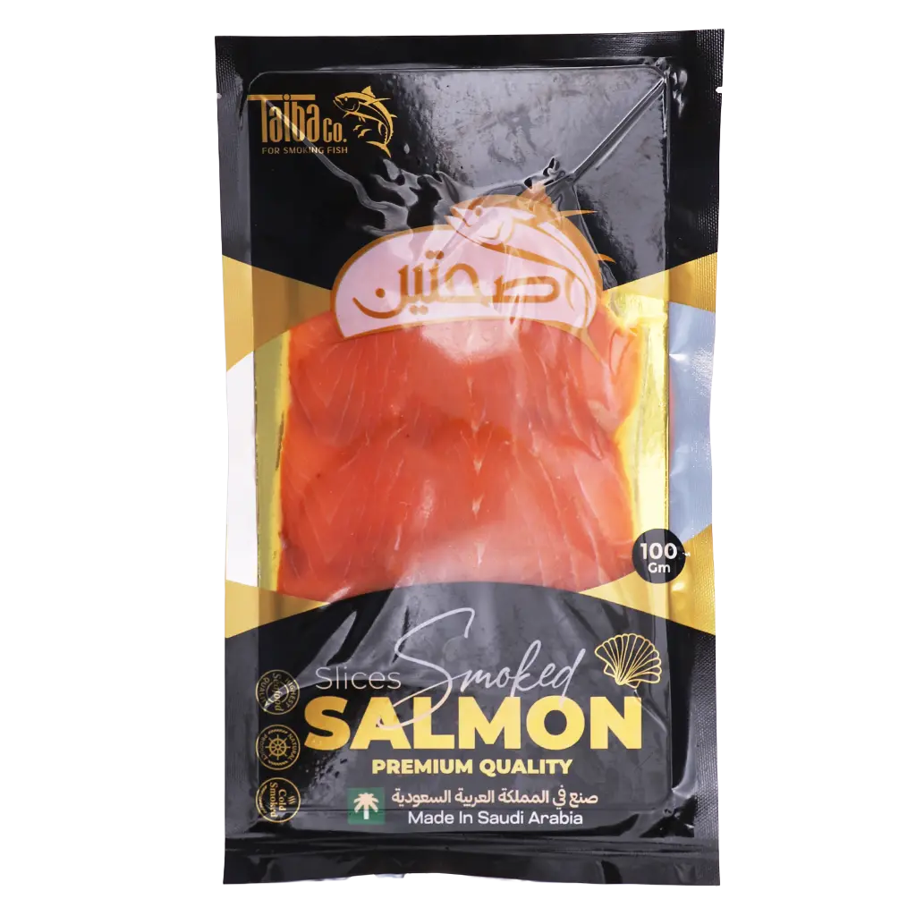 Sahaten Smoked slices salmon 100 gm - view 2
