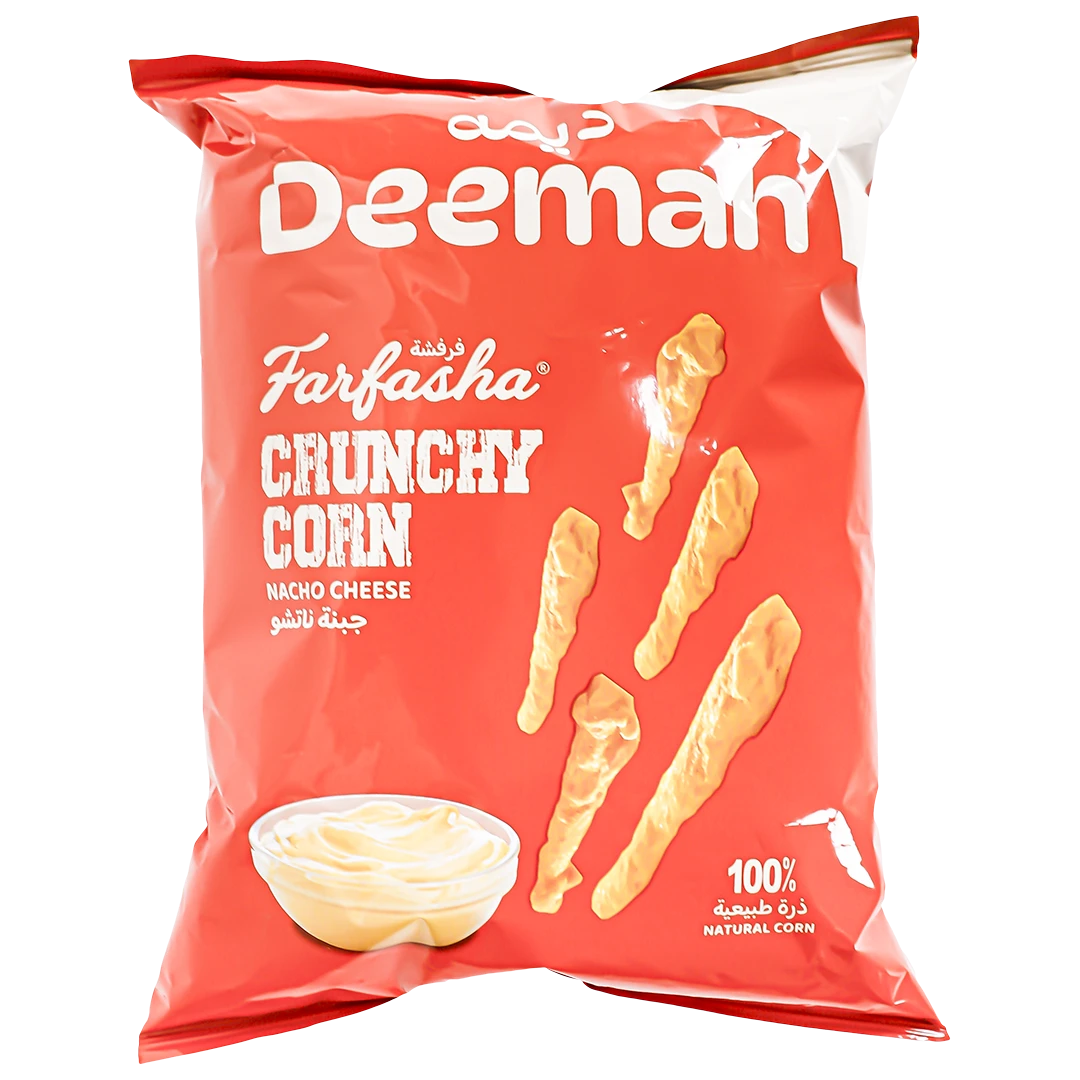 Deemah Farfasha Crunchy Nacho Cheese 100 gm