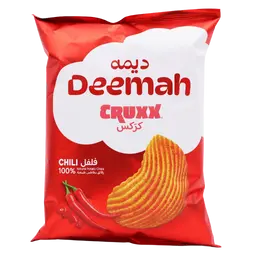 Deemah Cruxx Chips Chili 75 gm