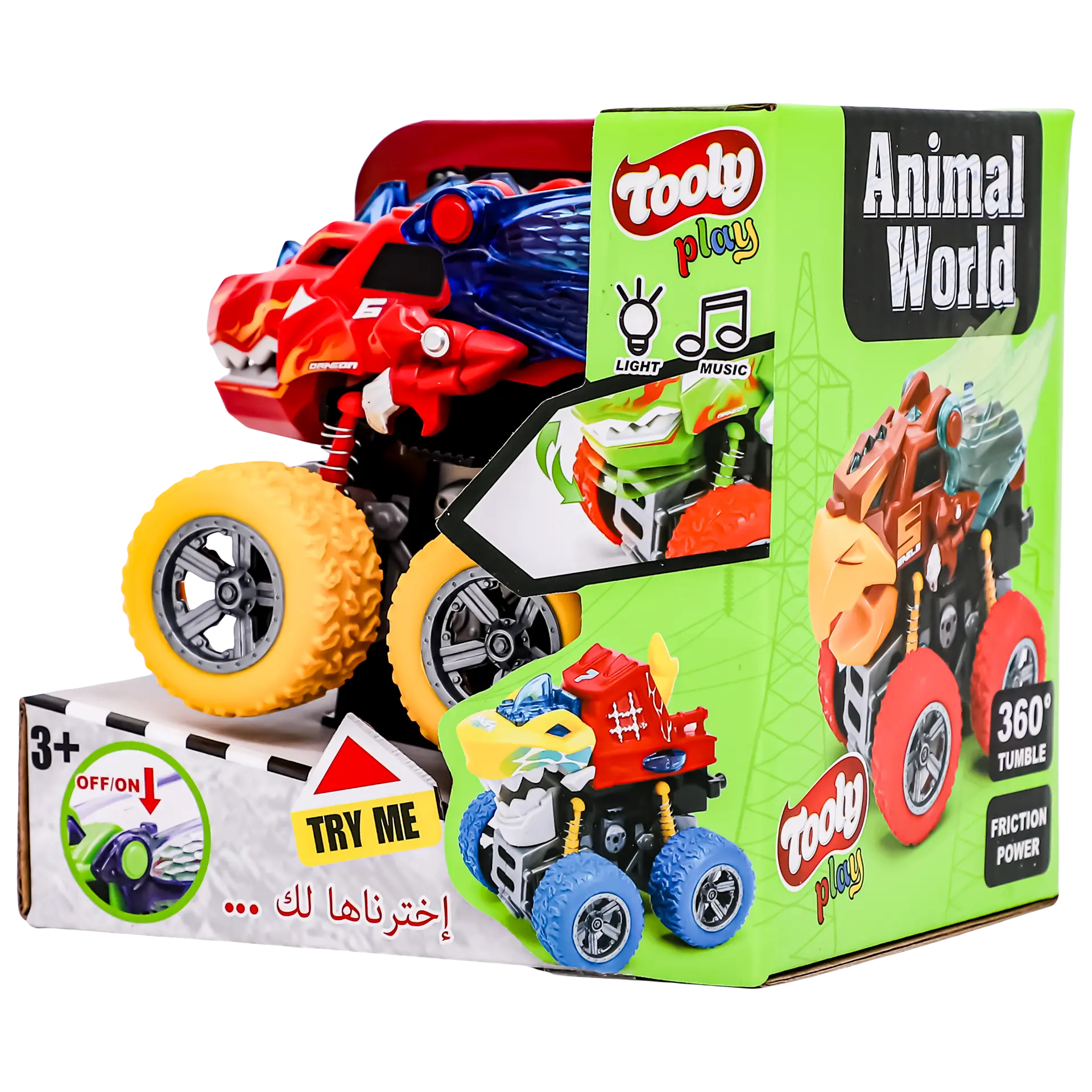 Tooly Play Eagle Shaped Friction Powered Push Car Assorted - view 1