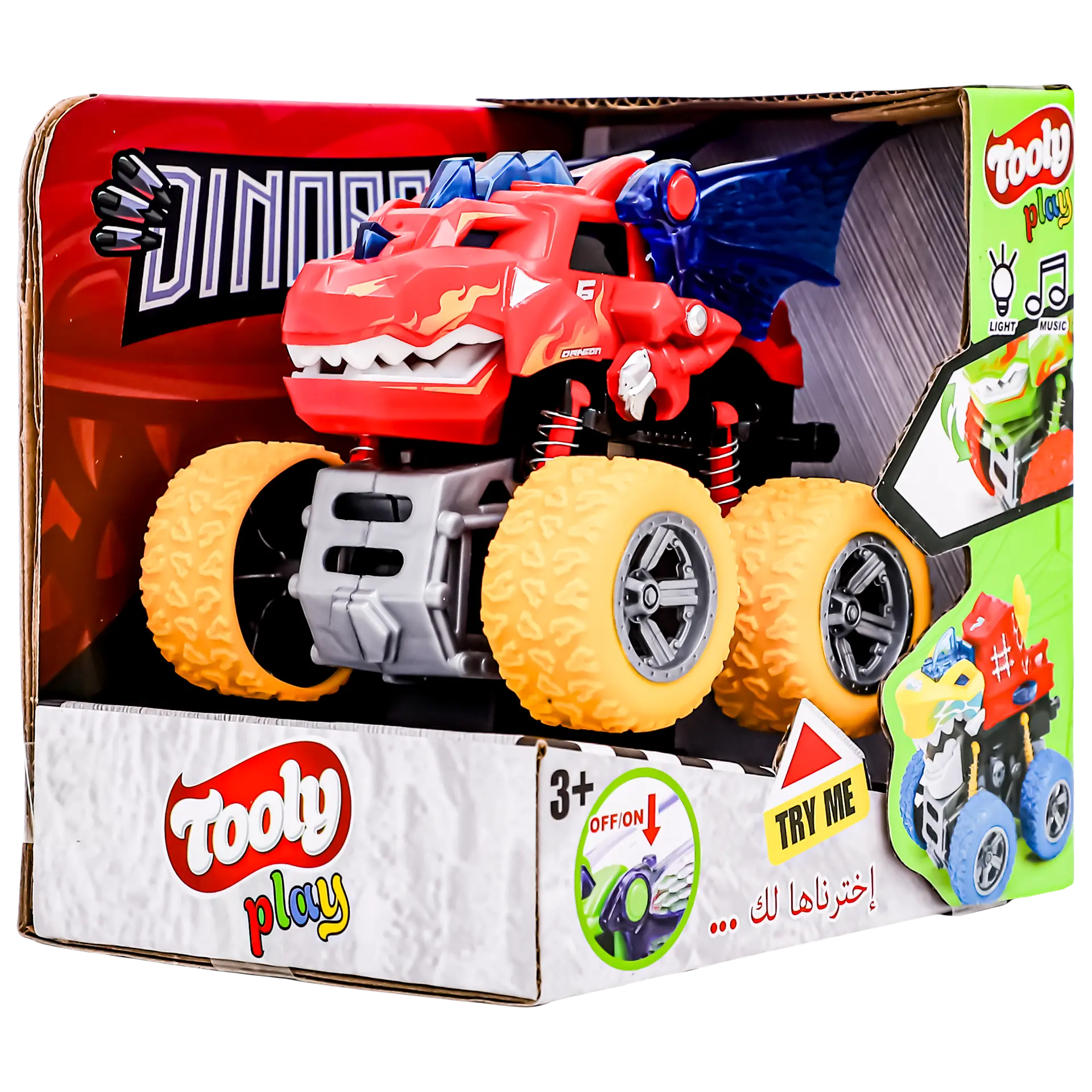 Tooly Play Eagle Shaped Friction Powered Push Car Assorted - view 2