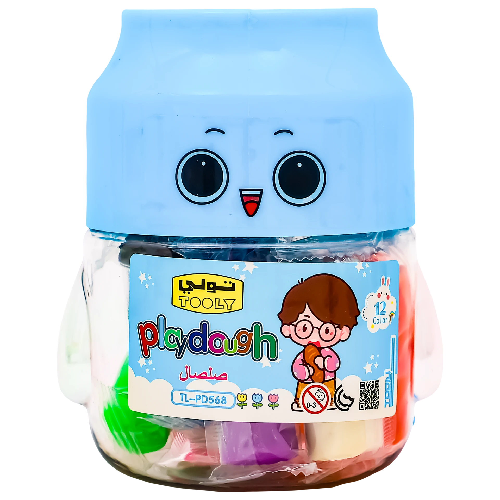  Tooly Play Dough 12 pcs