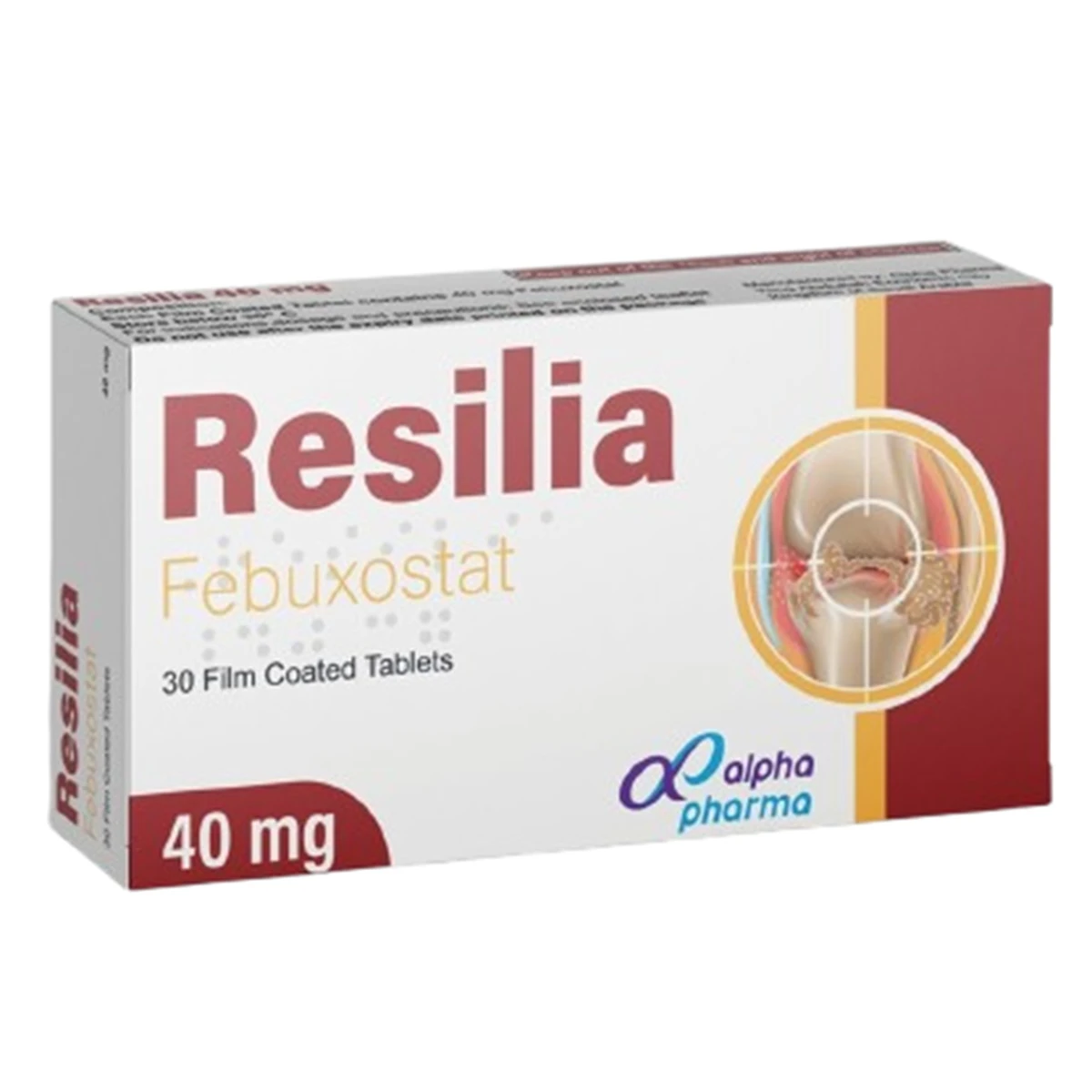 Resilia 40 Mg 30 Tablets