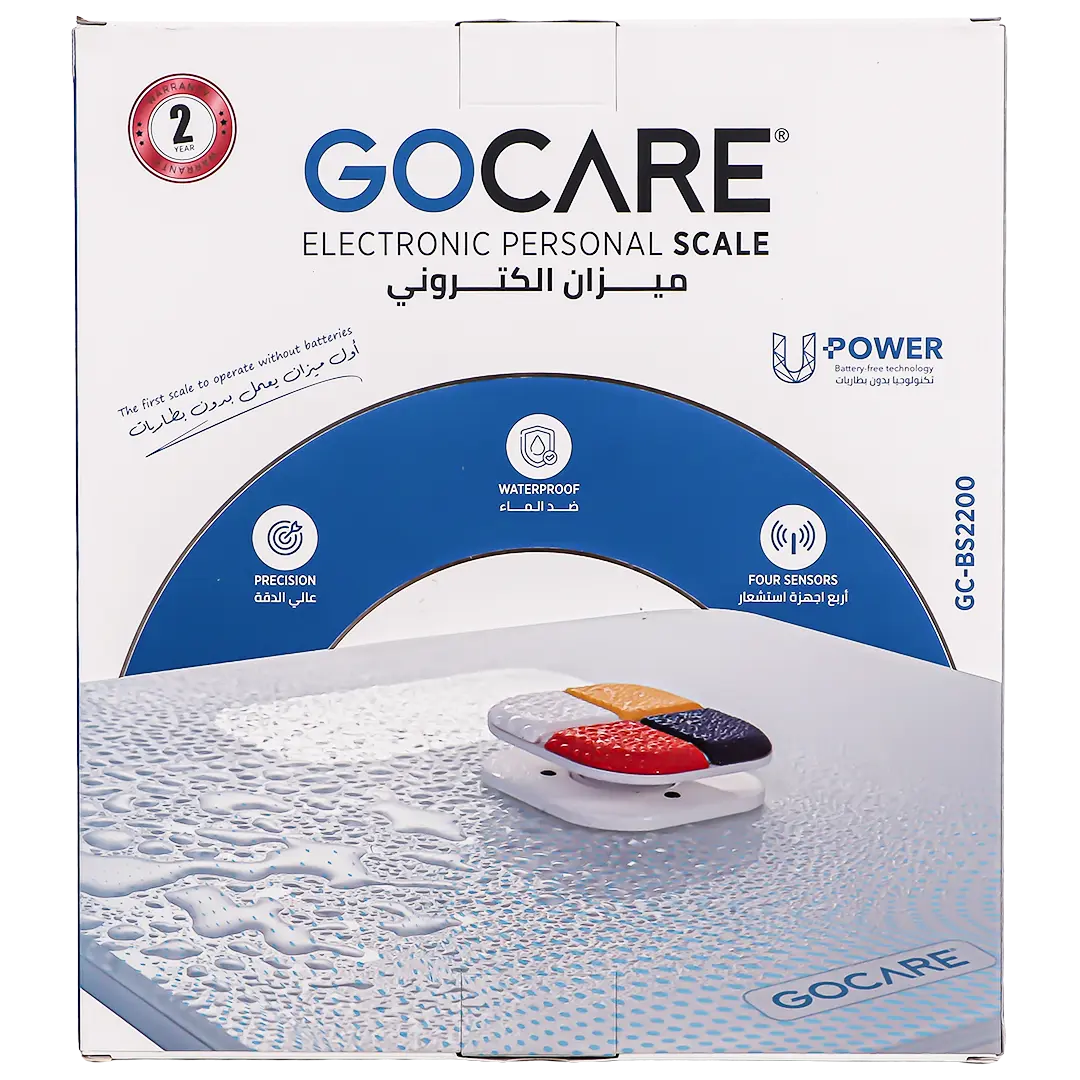 GO Care Battery Free Scale Waterproof 4 Sensors GC-BS2200 - view 2