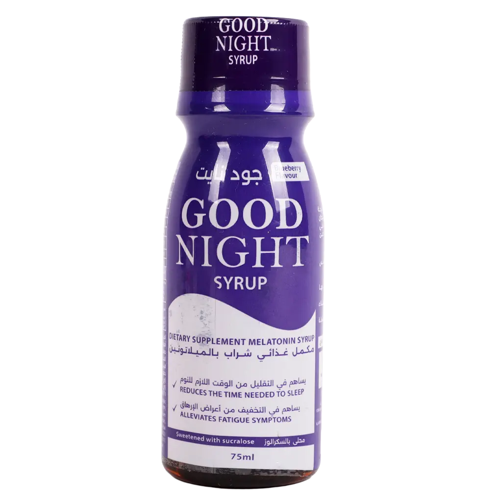  Good Night Melatonin Syrup Blueberry Flavor 75 ml - view 1
