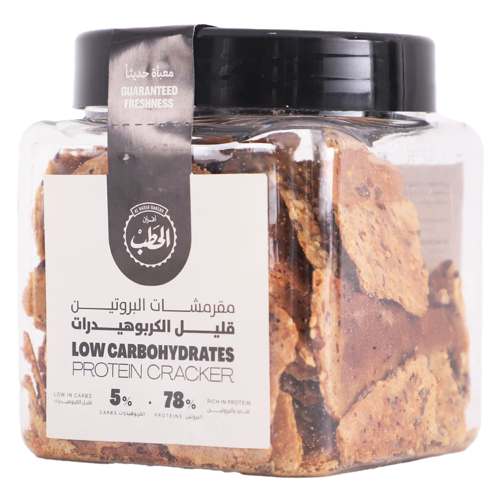 Al Hatab Low Carb Protein Cracker 100 gm