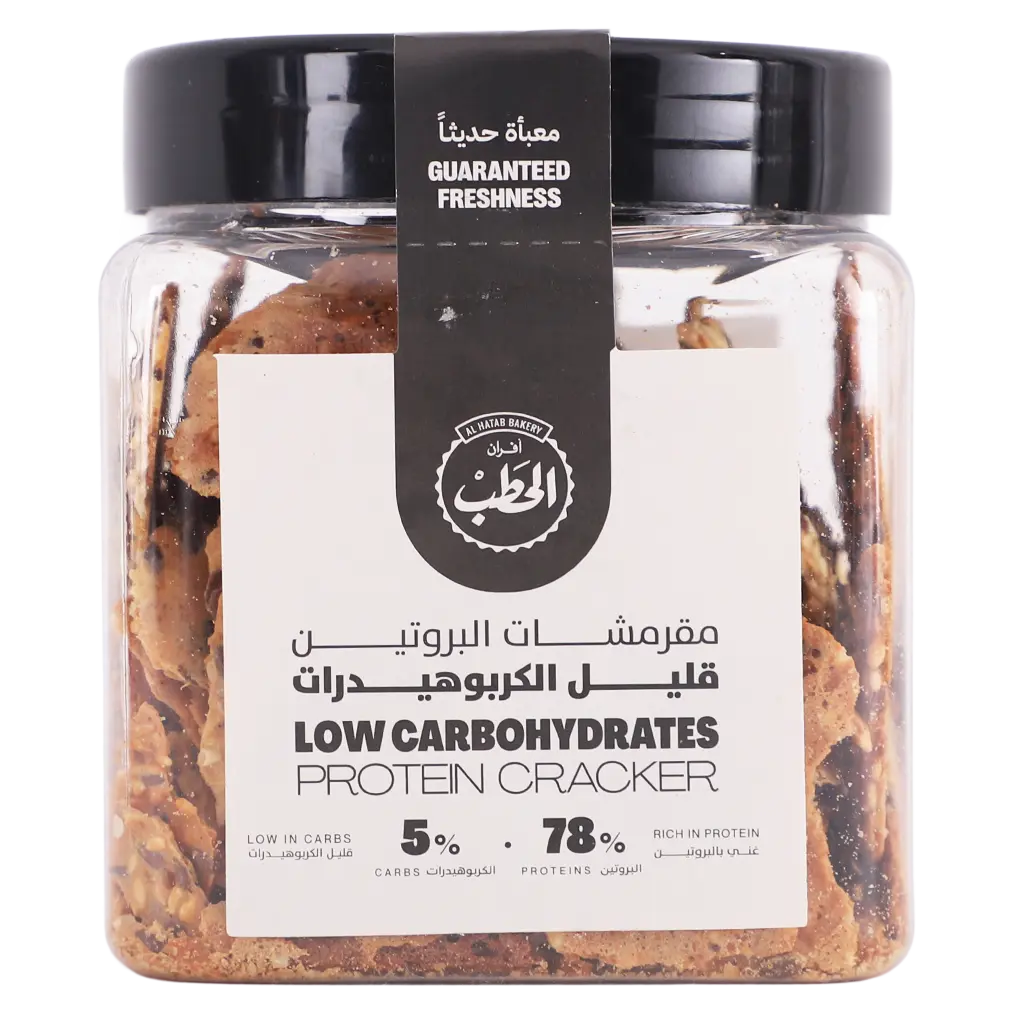 Al Hatab Low Carb Protein Cracker 100 gm - view 2