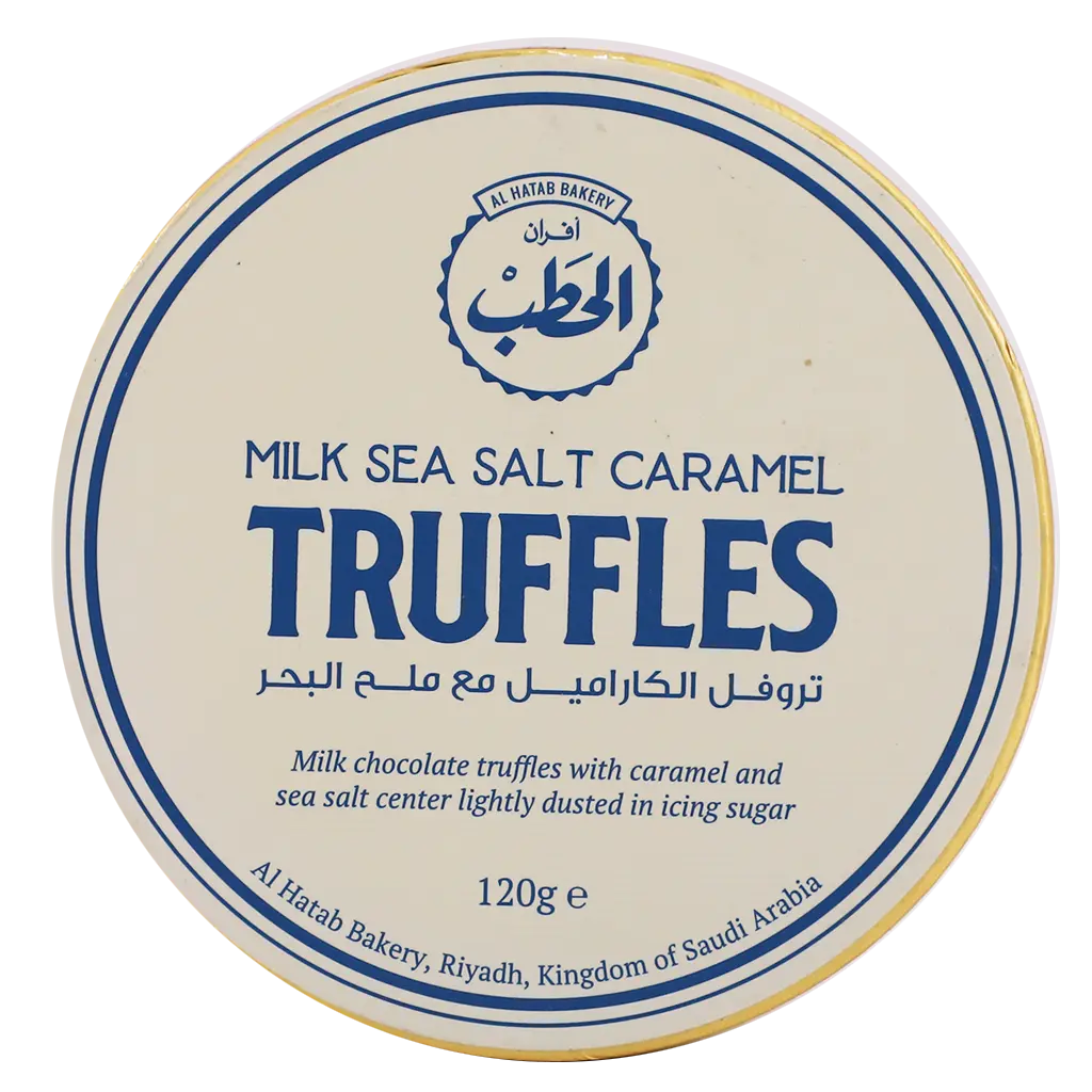 Afran Alhatab Truffle Caramel and Sea Salt 120 gm - view 1