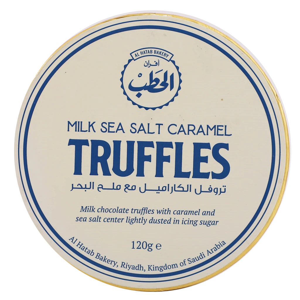 Afran Alhatab Truffle Caramel and Sea Salt 120 gm