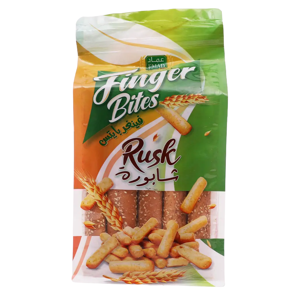   Emade Rusk Long Sesame 300gm - view 2