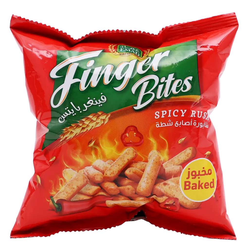 Emad Finger Bites Spicy 50gm - view 2