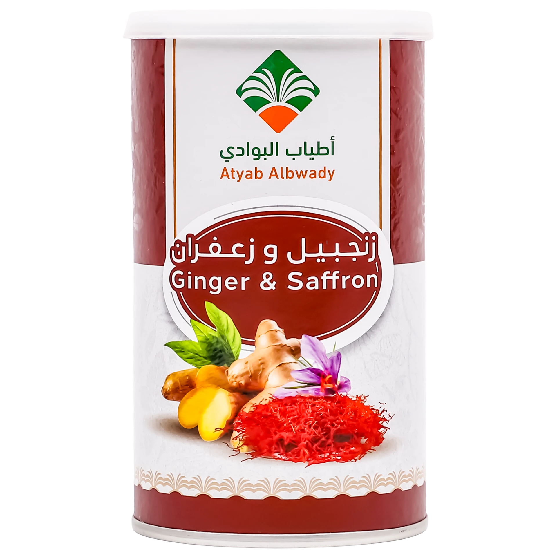 Atyab Albwady Ginger with Saffron 240 gm