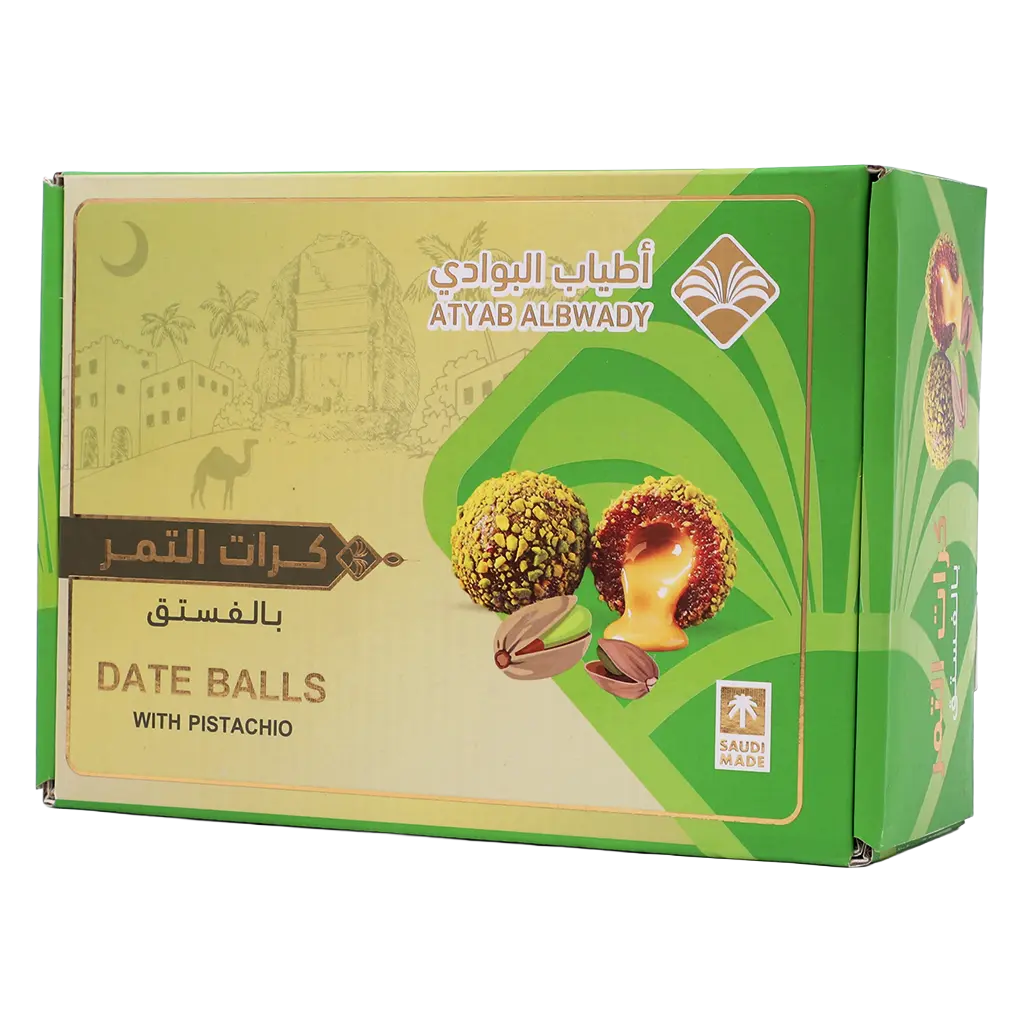 Atyab Albawady Date Balls with Pistachio 500 gm - view 1