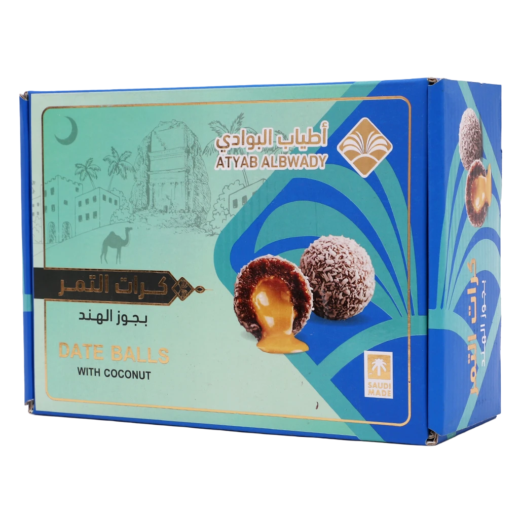 Atyab Albawady Date Balls with Ballsa Coconut 500 gm